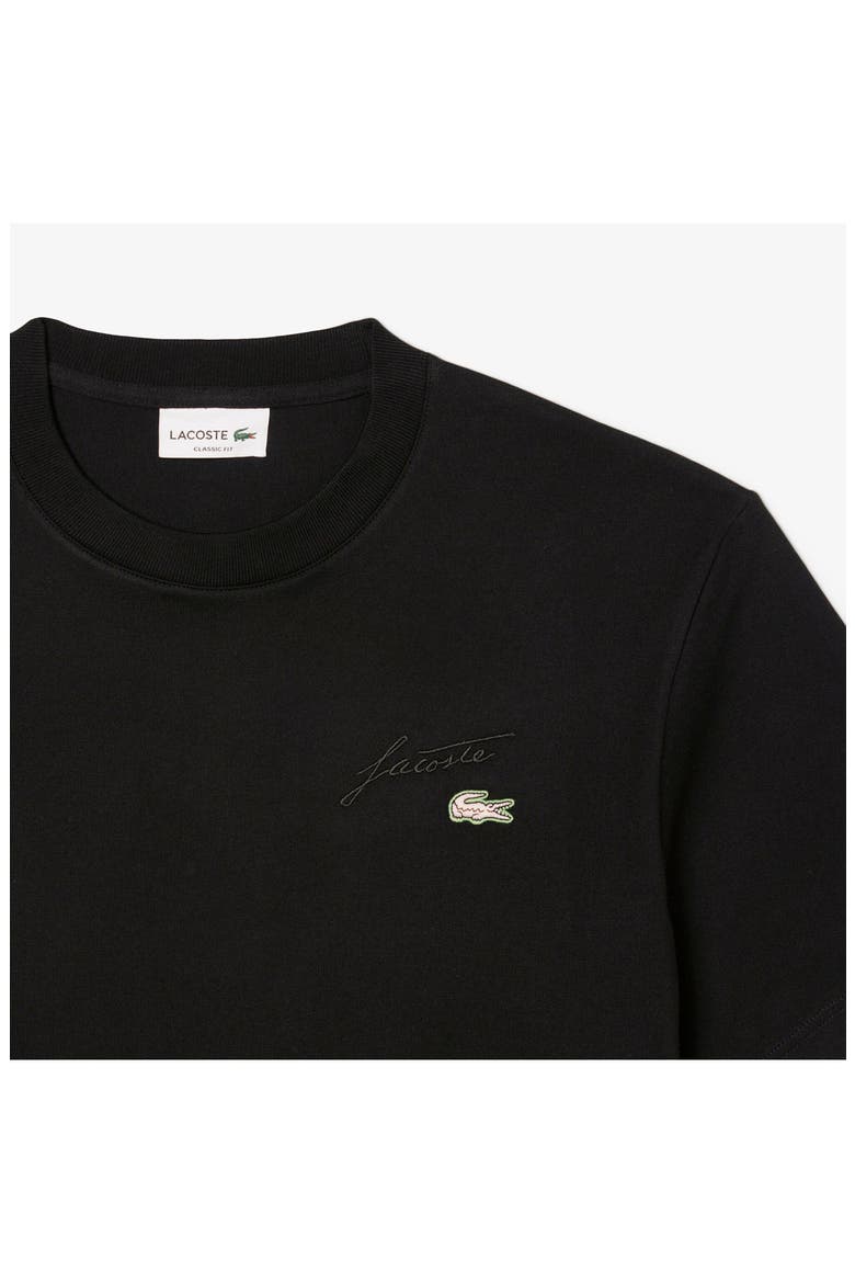 Classic Fit Cotton T-Shirt, Alternate, color, BLACK