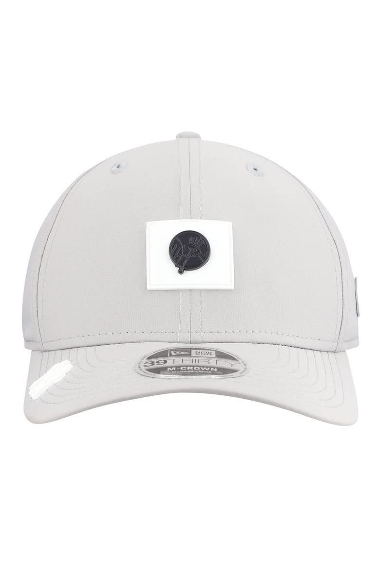 New Era Men's New Era  Gray New York Yankees 2026 Clubhouse Alternate 39THIRTY Flex Hat, Alternate, color, Gray