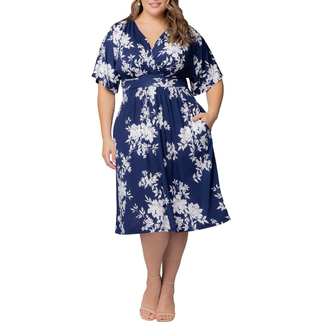 KIYONNA KIYONNA GIA FLORAL MIDI DRESS