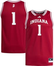 adidas Men's adidas #1 Crimson Indiana Hoosiers Replica Swingman Jersey