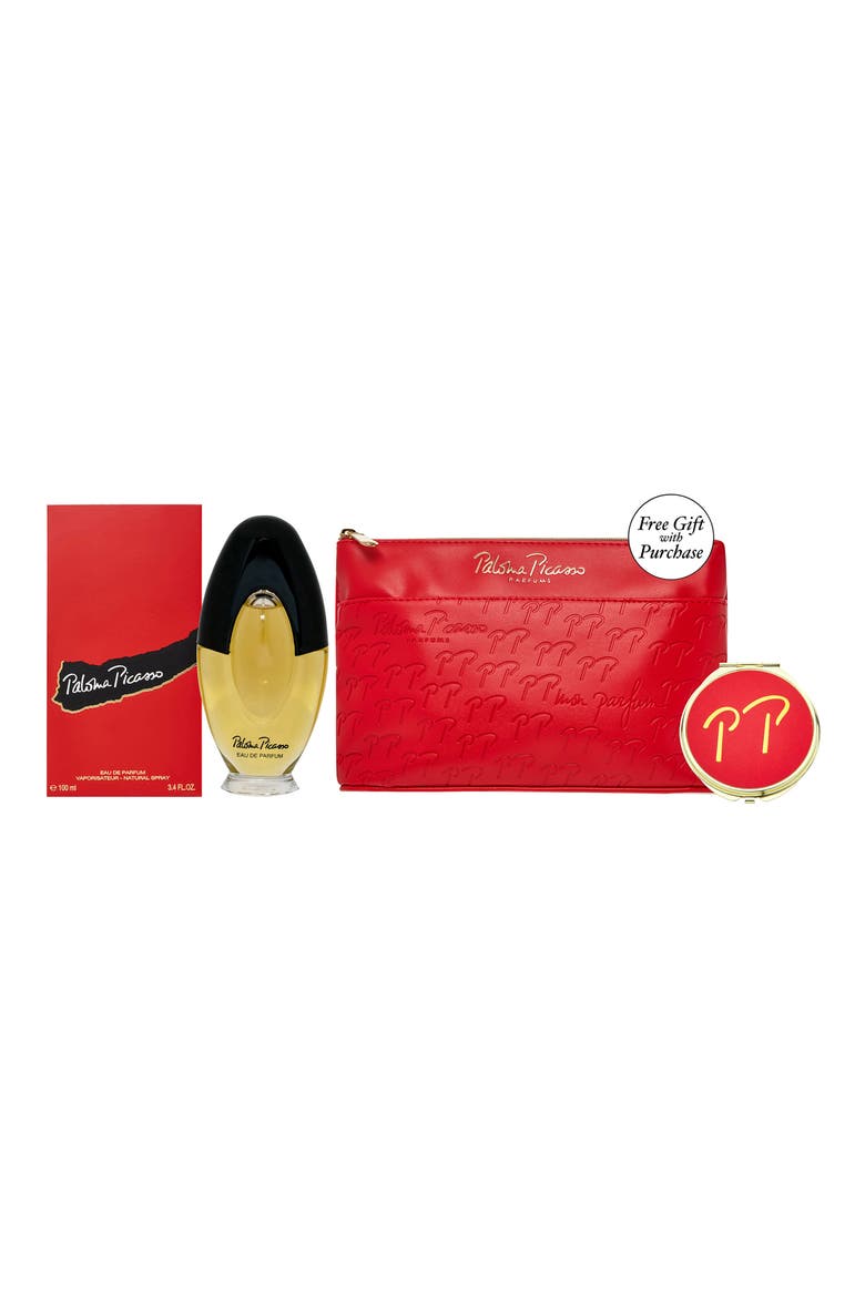 Eau de Parfum & Cosmetic Bag Set, Main, color, NO COLOR