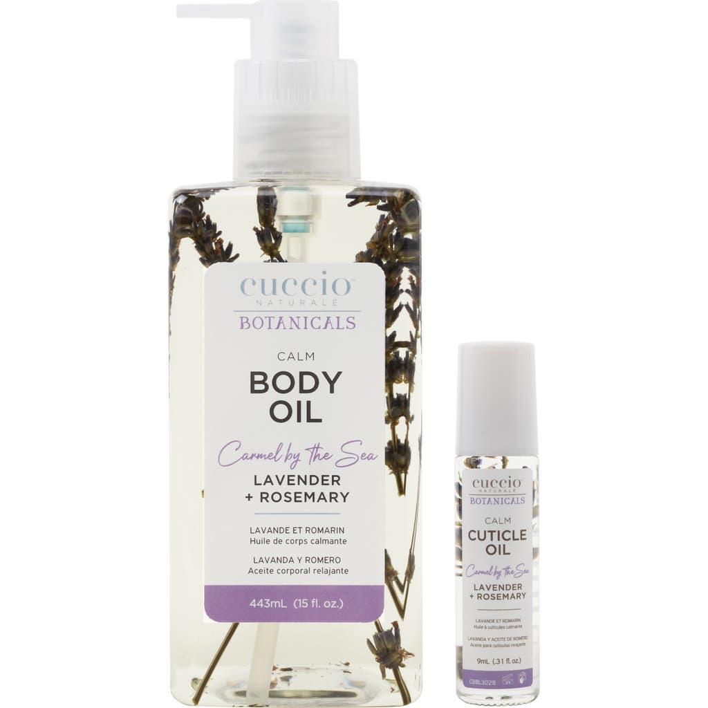 Cuccio Botanicals Lavender + Rosemary Duo Gift Set