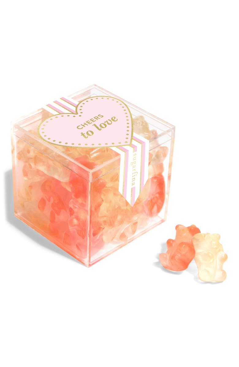 sugarfina Cheers to Love Set of 3 Candy Cubes, Alternate, color, 