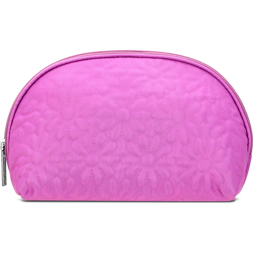 Iscream Kids' Quilted Floral Nylon Cosmetics Bag In Pink