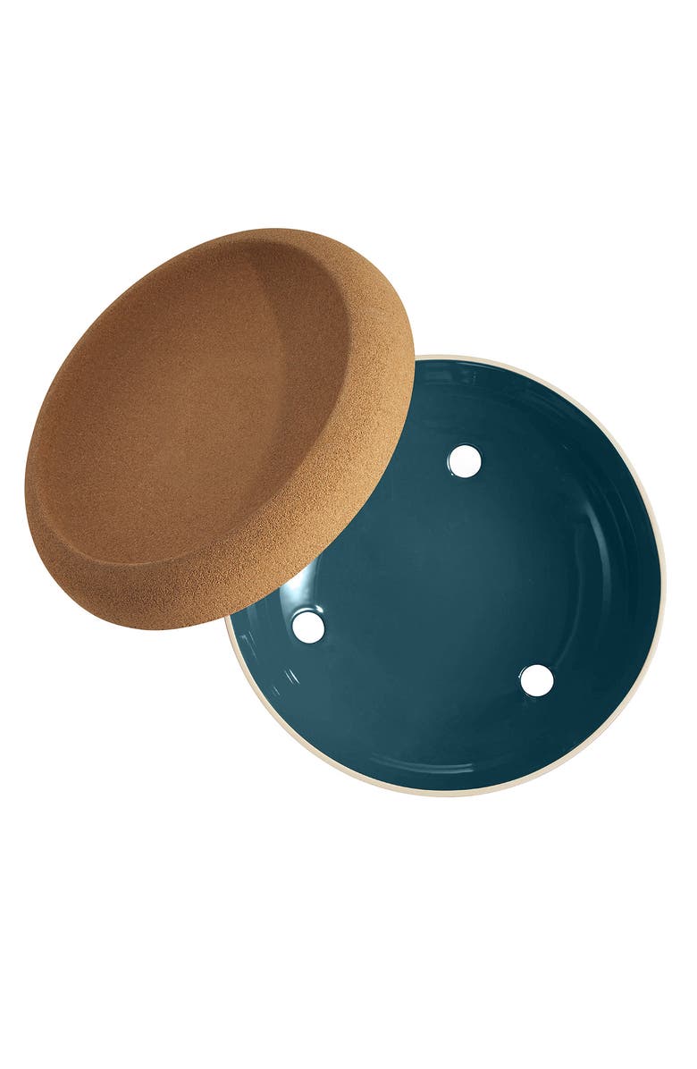 Emile Henry Large Food Storage Bowl, 14.1-Inch, Blue Flame, Alternate, color, 