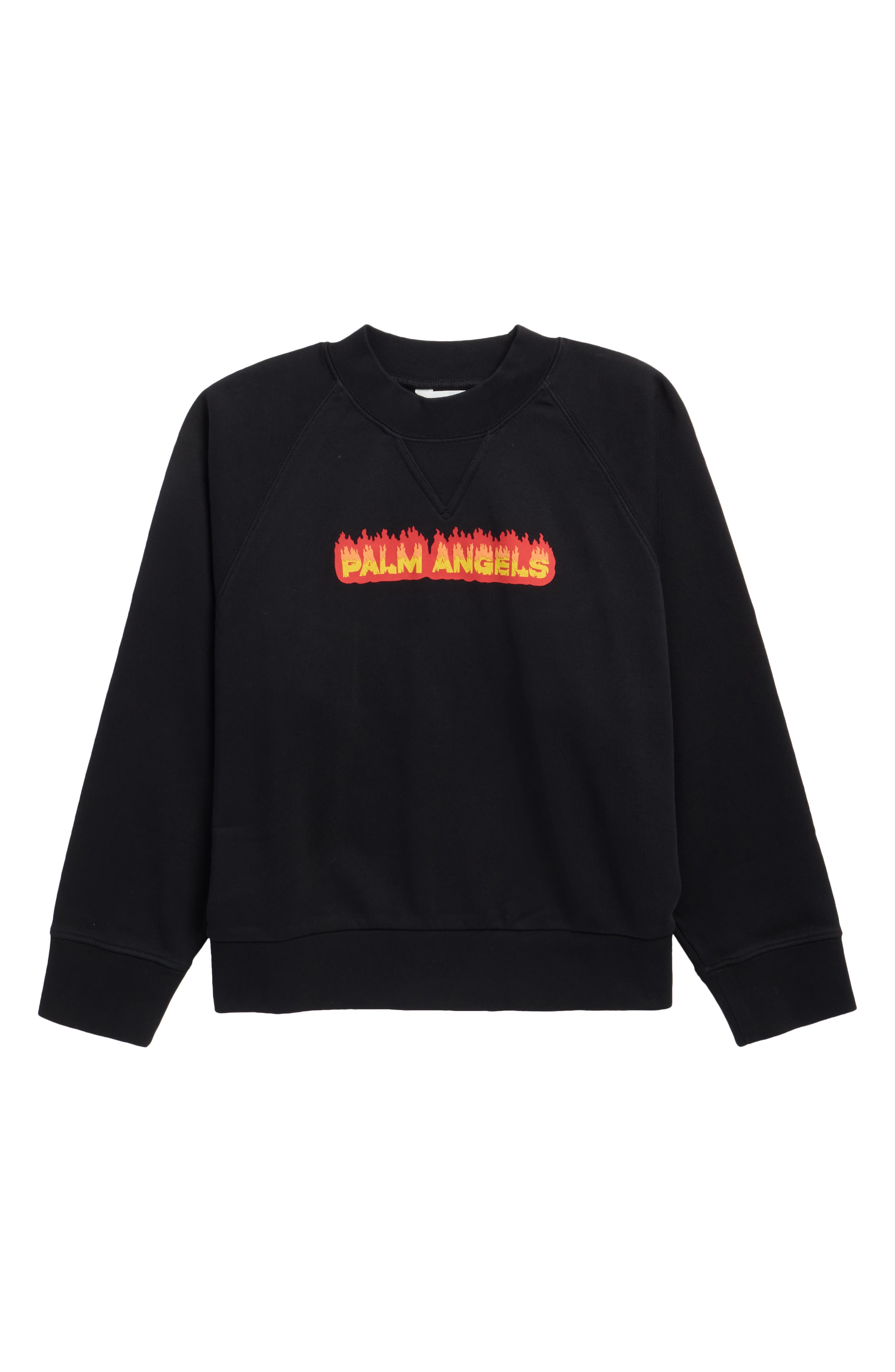 Kids' Flames Triangle Graphic Sweatshirt