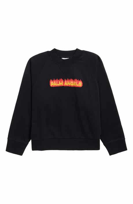 Kids' Flames Triangle Graphic Sweatshirt