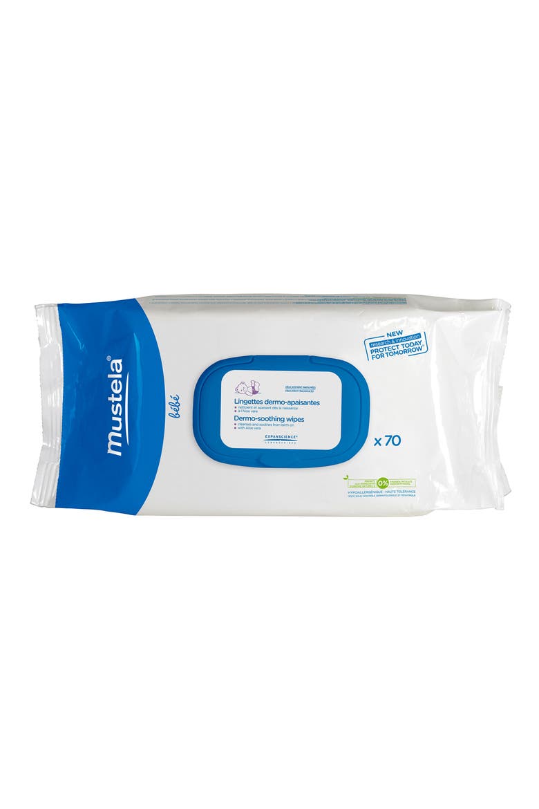 Dermo-Soothing Wipes, Alternate, color, NO COLOR