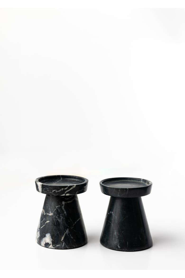 Short Monolith Black Marble, Alternate, color, Black Marble