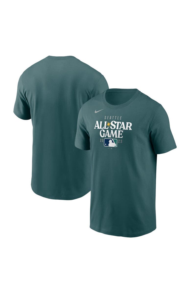 Nike Men's Nike  Teal 2023 MLB All-Star Game Wordmark T-Shirt, Main, color, 