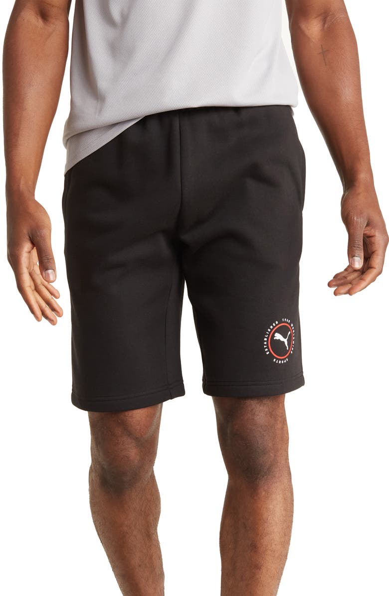 PUMA Worldwide Knit Shorts, Main, color,