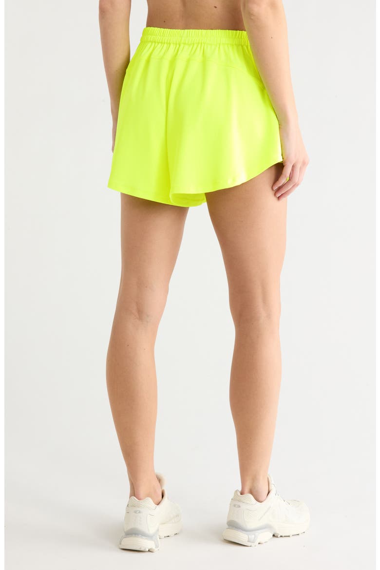 Final Stretch Reversible Performance Shorts, Alternate, color, WHITE AND HIGHLIGHTE