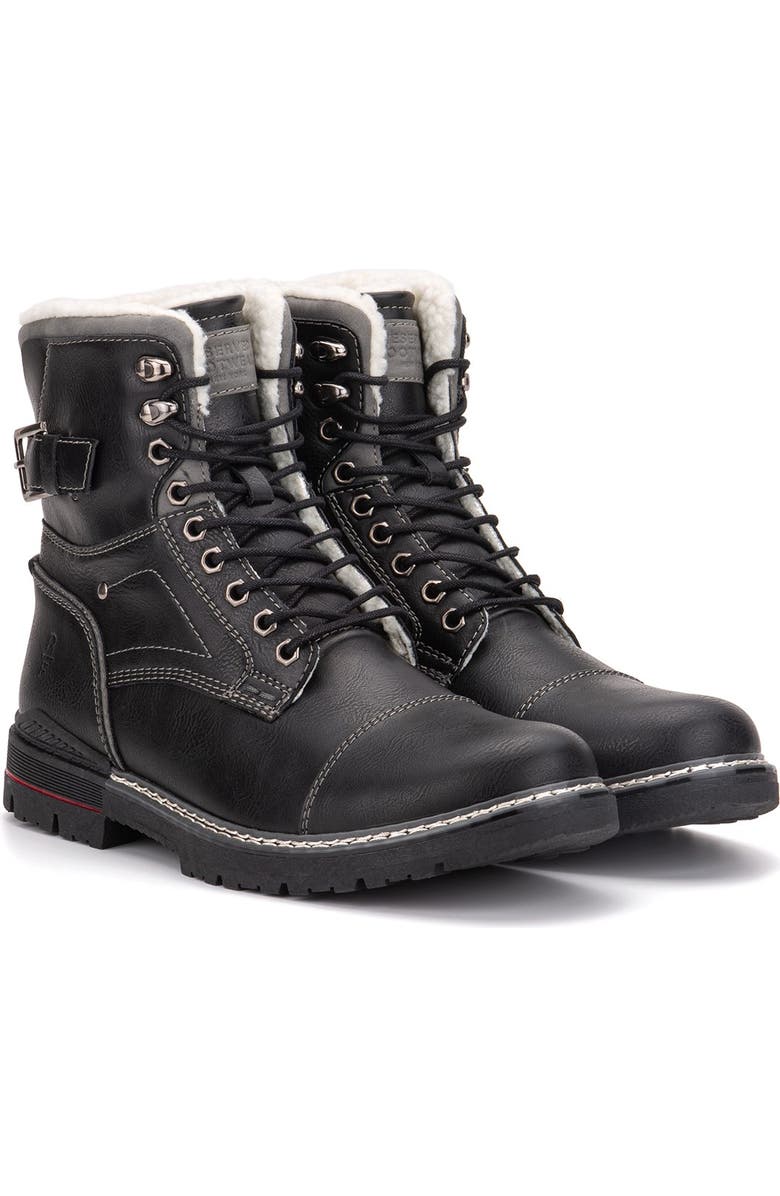 RESERVE FOOTWEAR Cavalier Faux Shearling Lined Boot, Alternate, color,