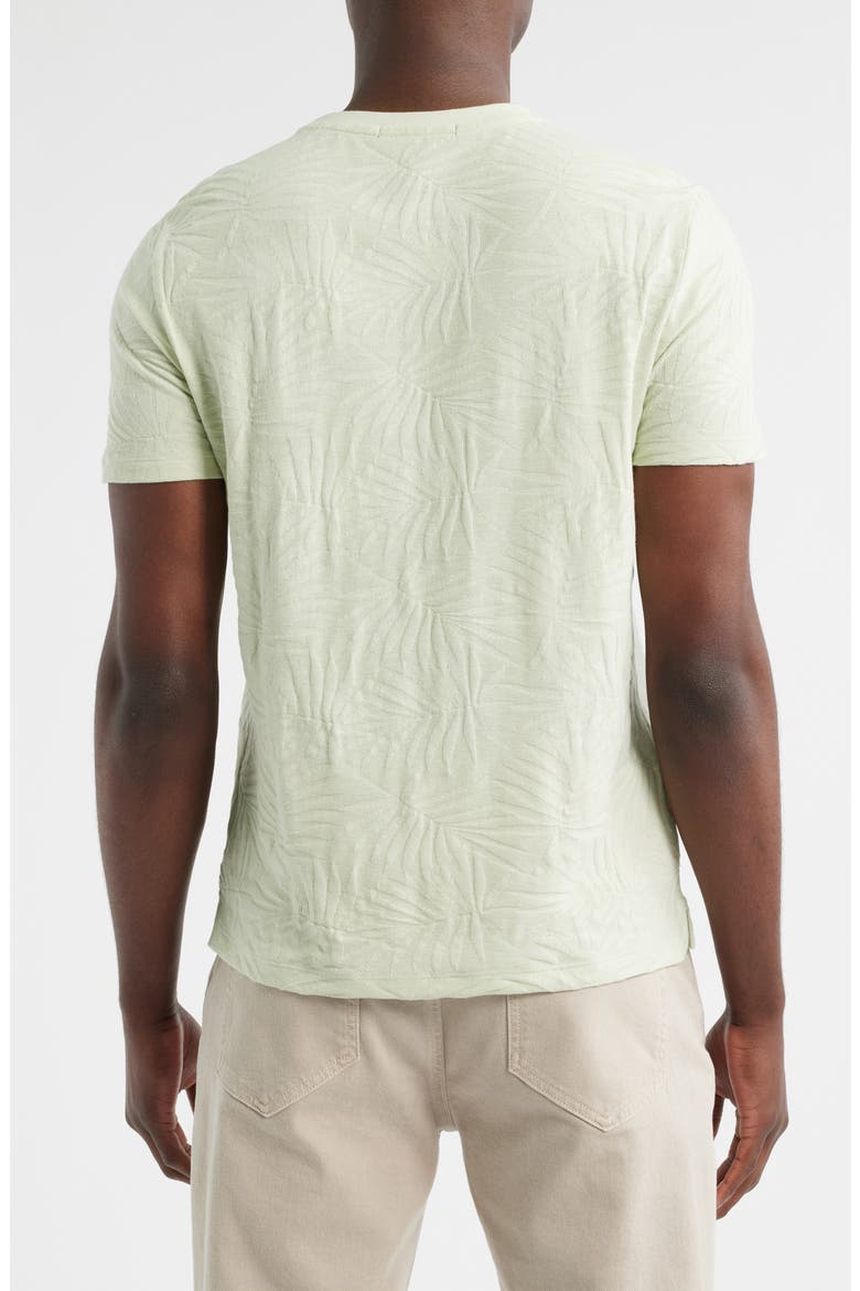 Sivero Embossed Terry Cloth T-Shirt, Alternate, color, SHADOW GREEN