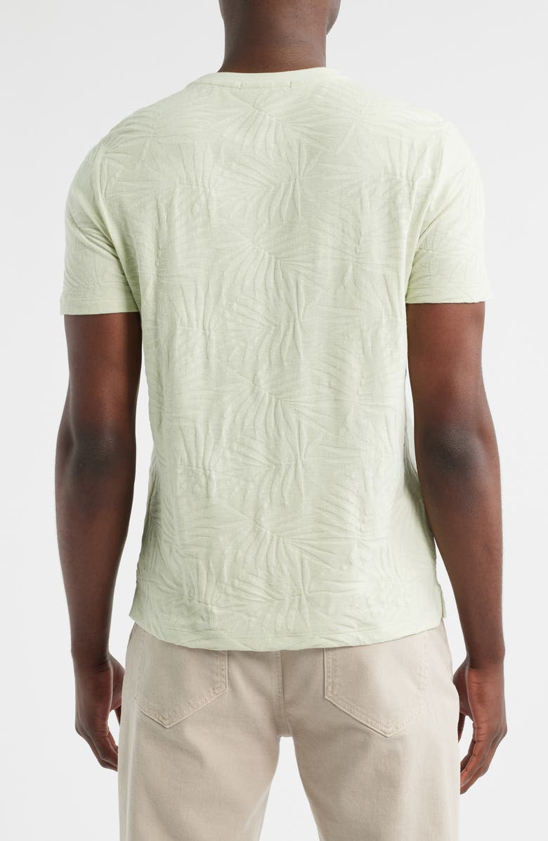 Robert Barakett Sivero Embossed Terry Cloth T-Shirt, Alternate, color, Shadow Green