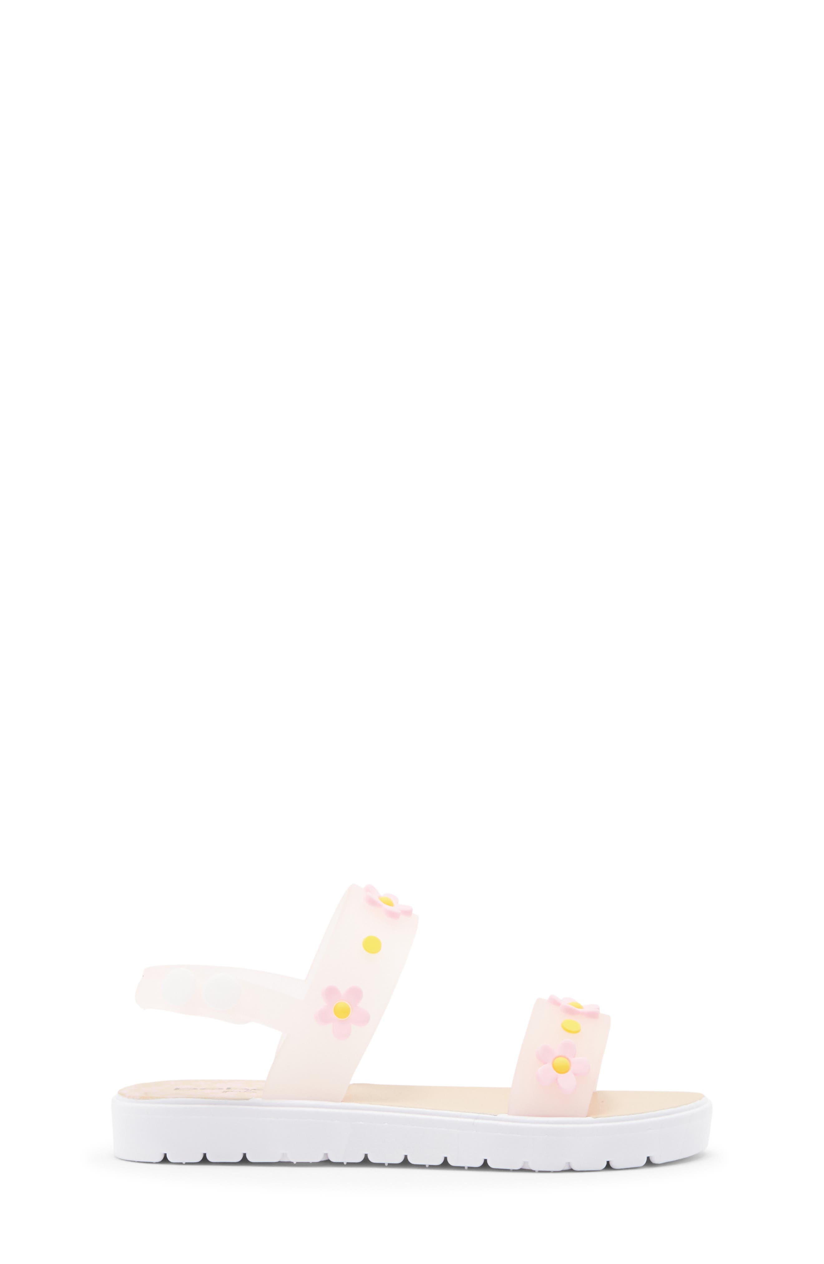 bebe Kids' Flower Sandal, Alternate, color, Blush