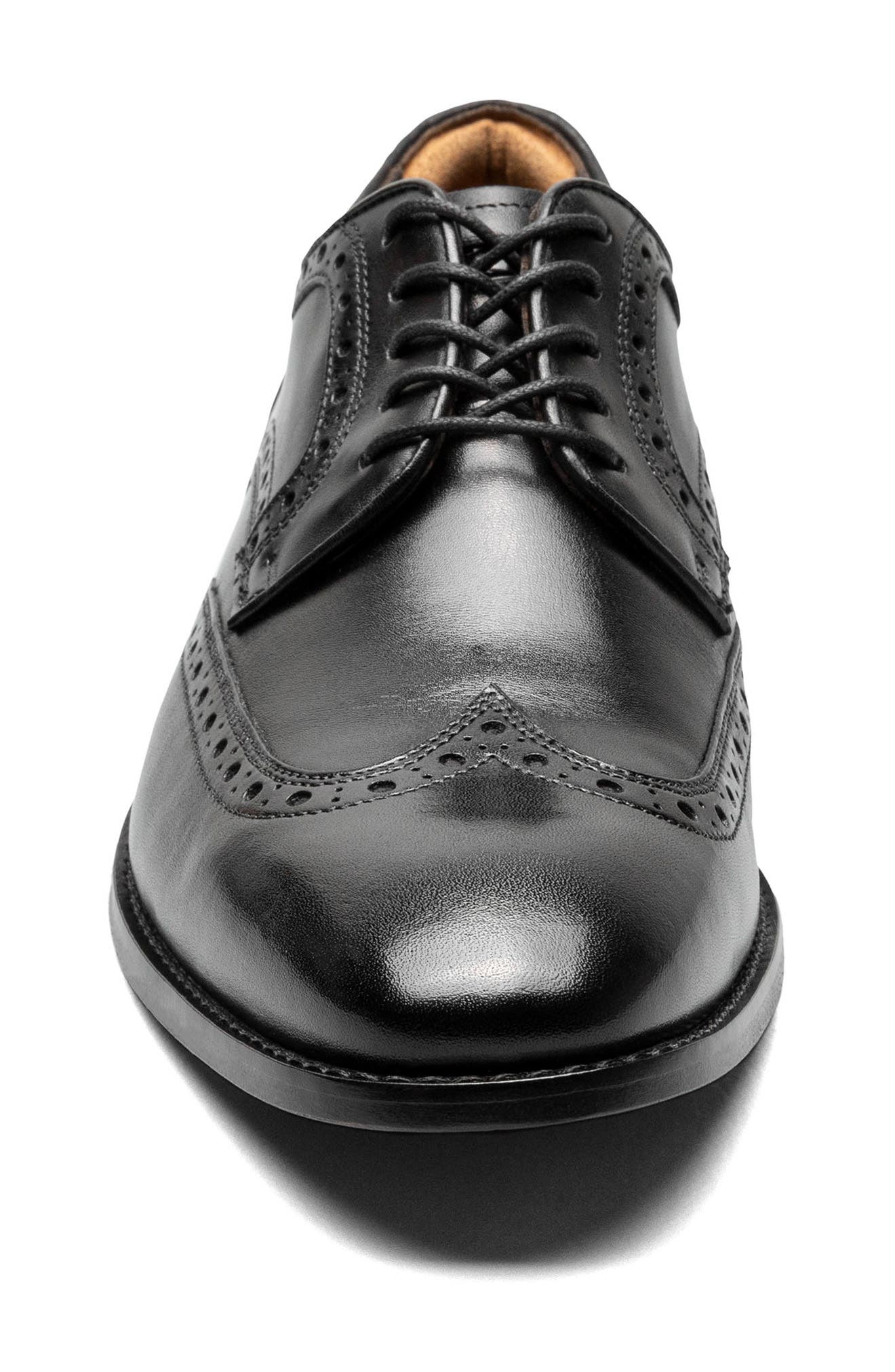 Conetta Wingtip Derby, Alternate, color, BLACK