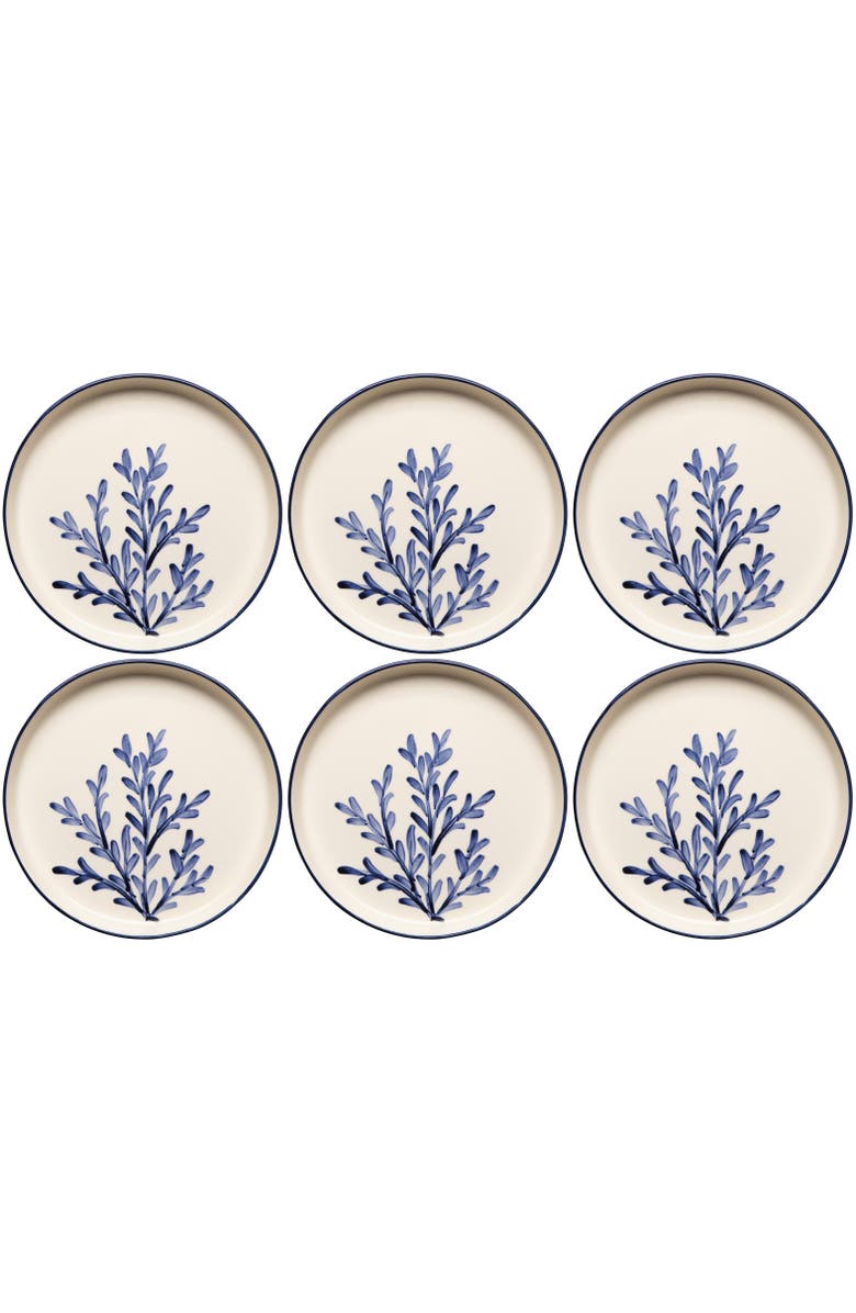 Danica Brands Floren Hand-painted Turkish Dinner Plate, Main, color, Blue