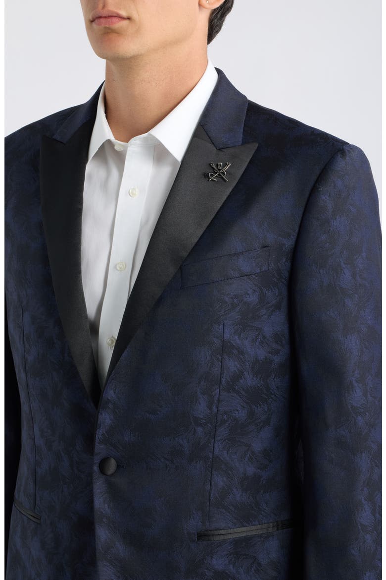 Brooklyn Wool Blend Sport Coat, Alternate, color, NAVY