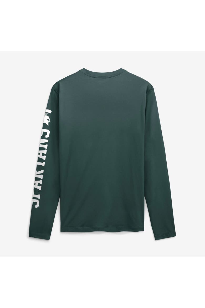 Men's Nike  Green Michigan State Spartans Primetime Logo Sleeve Legend Dri-FIT Long Sleeve T-Shirt, Alternate, color, Green