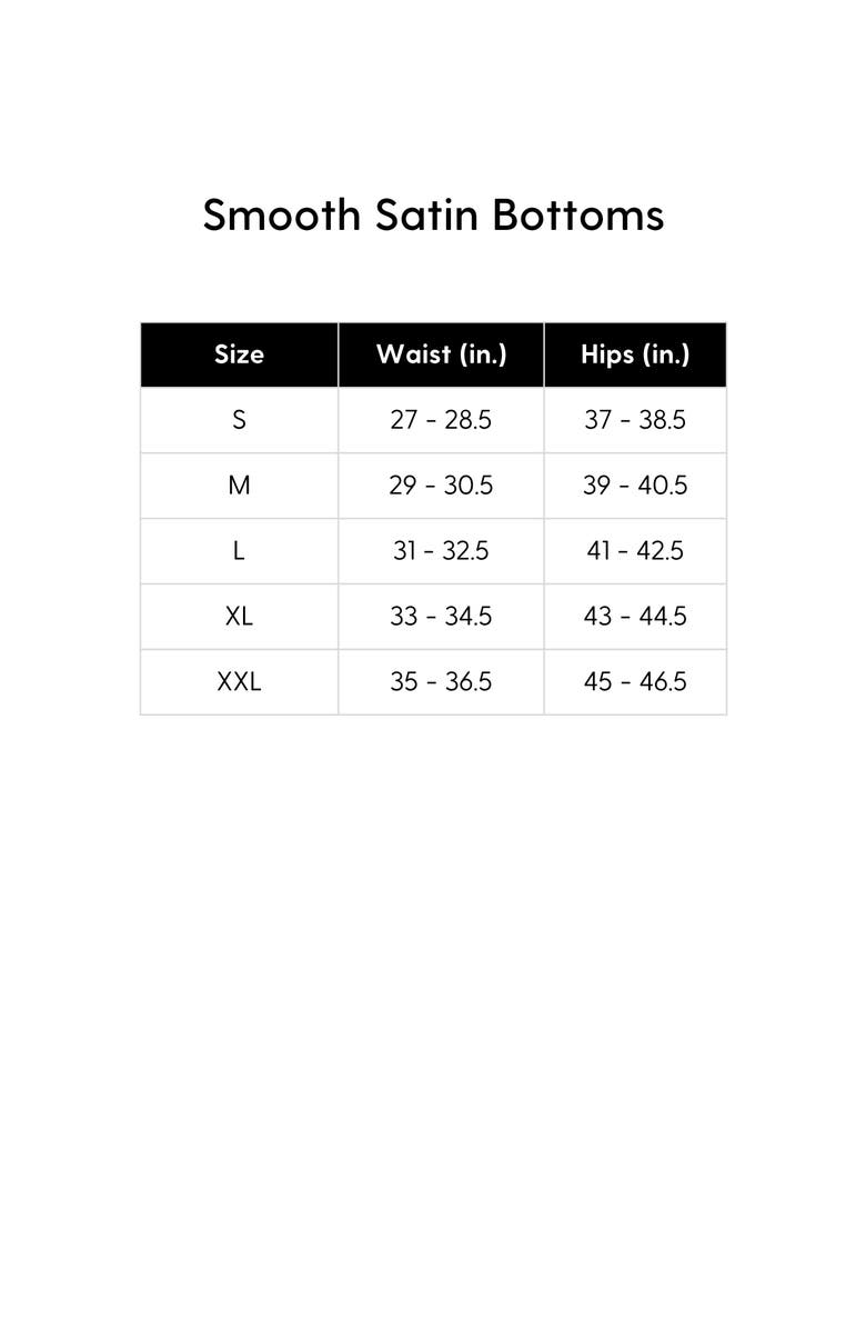 Siella Smooth Satin Thong, Alternate, color, Black