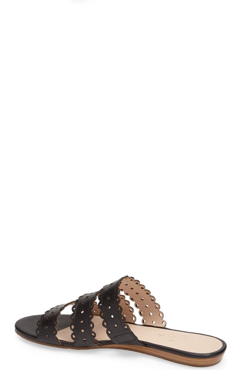 Kate Spade New York 'brittany' leather flat sandal, Alternate, color,