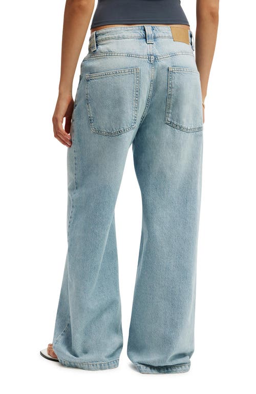 Cotton On Low Super Baggy Jean In Blue