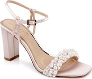 Jewel Badgley Mischka Peoria Ankle Strap Sandal