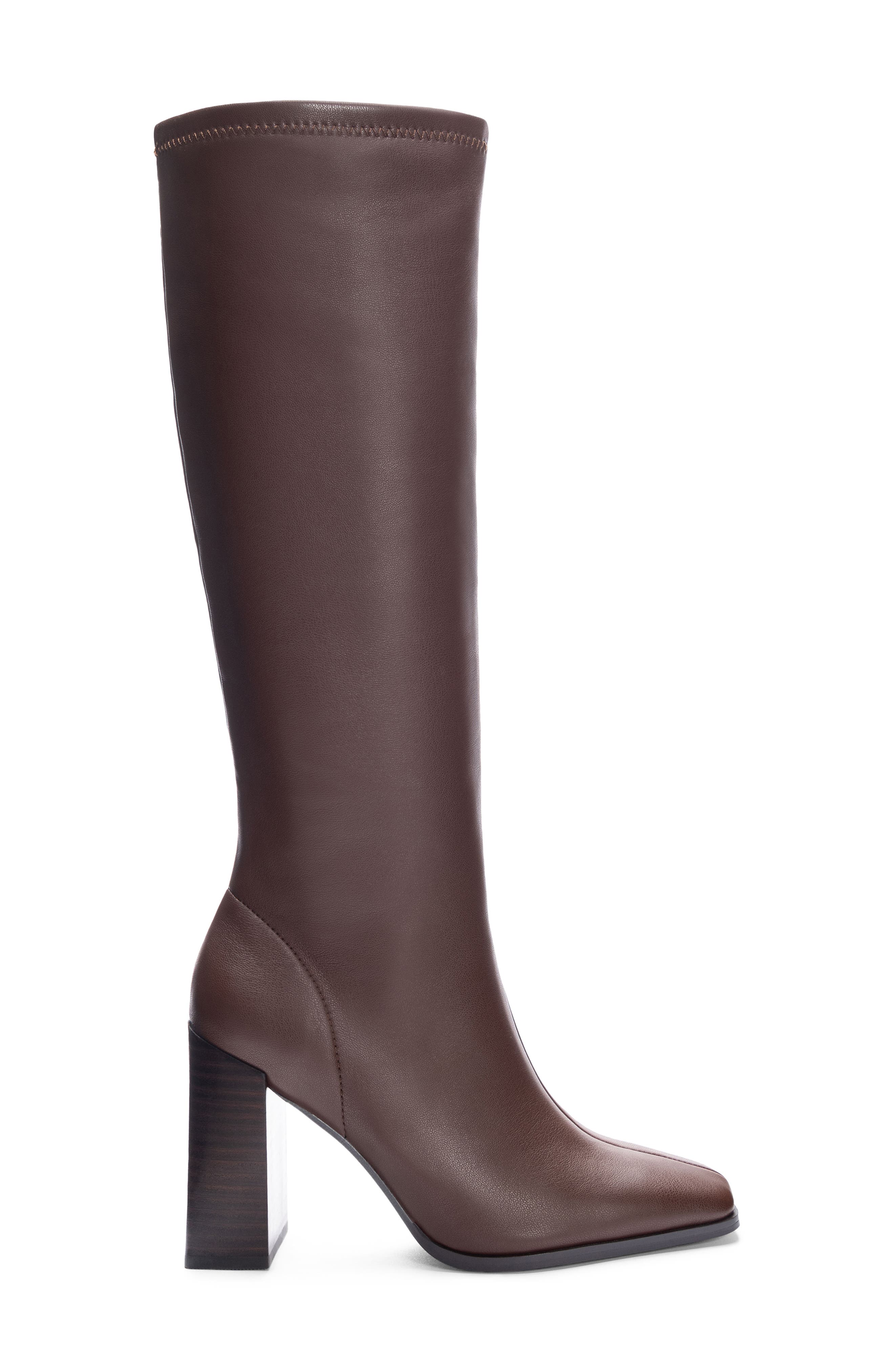 Mary Knee High Boot, Alternate, color, BROWN