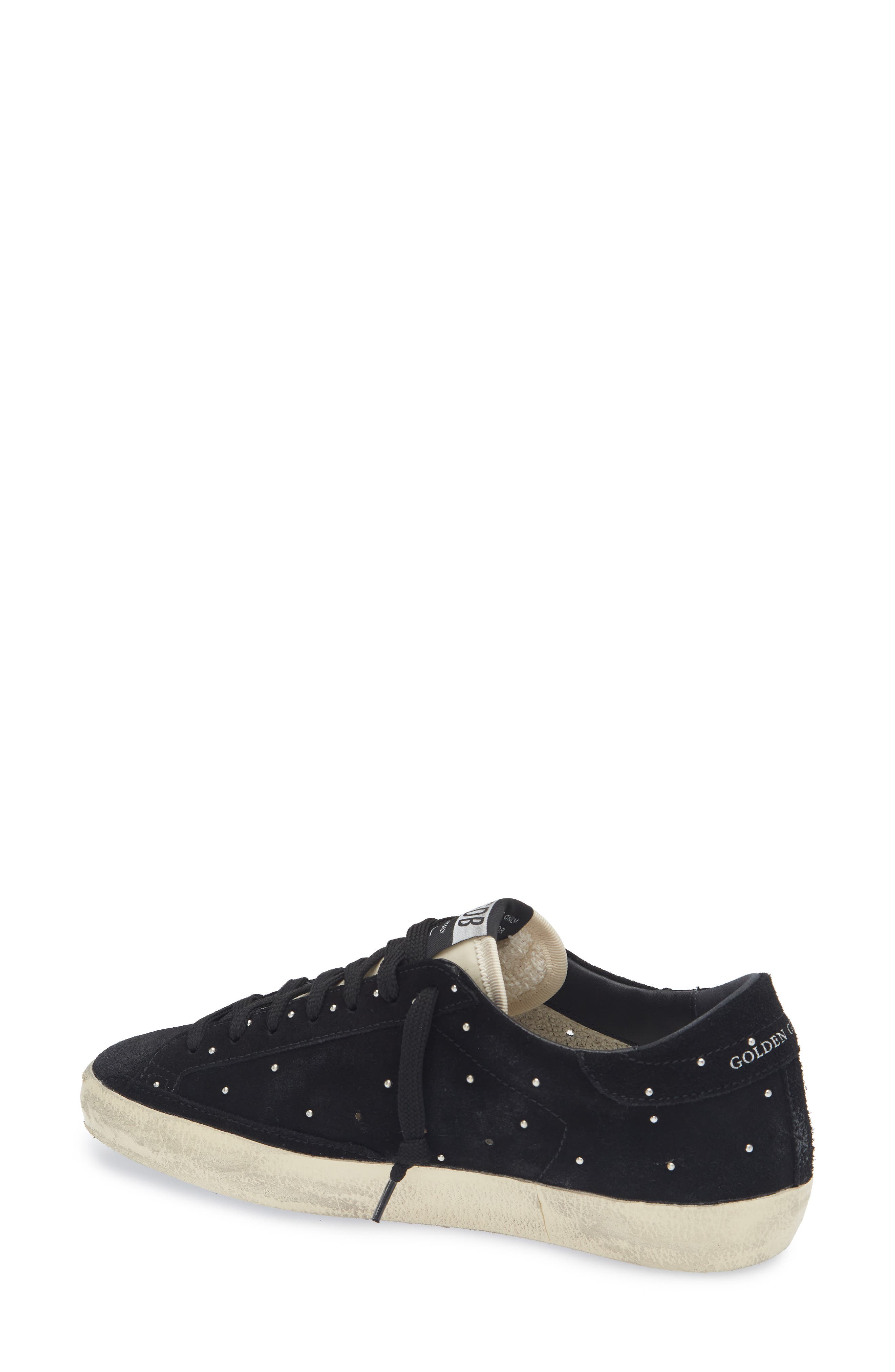 Golden Goose Super-Star Low Top Sneaker, Alternate, color, Black/White/Beige