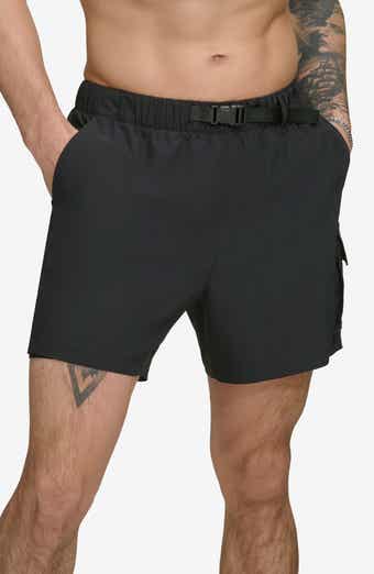 DKNY Cargo Volley Stretch Swim Trunks