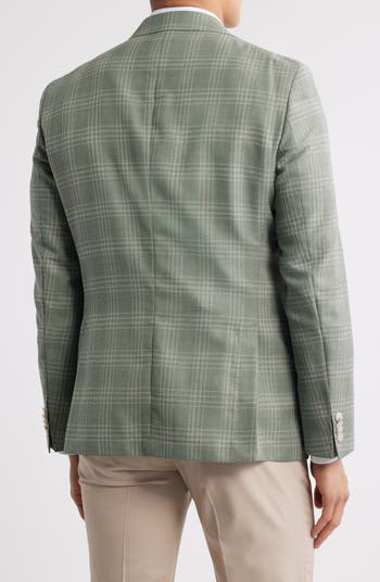 Hutson Plaid Virgin Wool Sport Coat