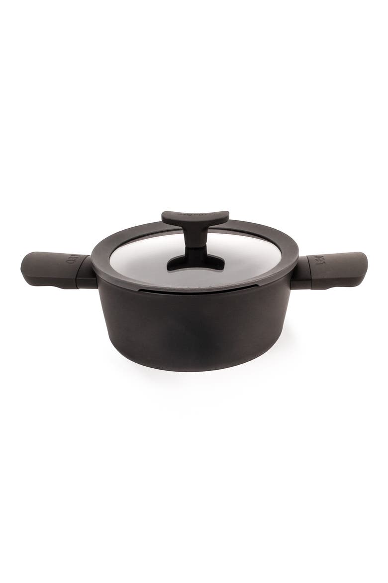The Leo 10-Piece Cookware Set, Alternate, color, BLACK
