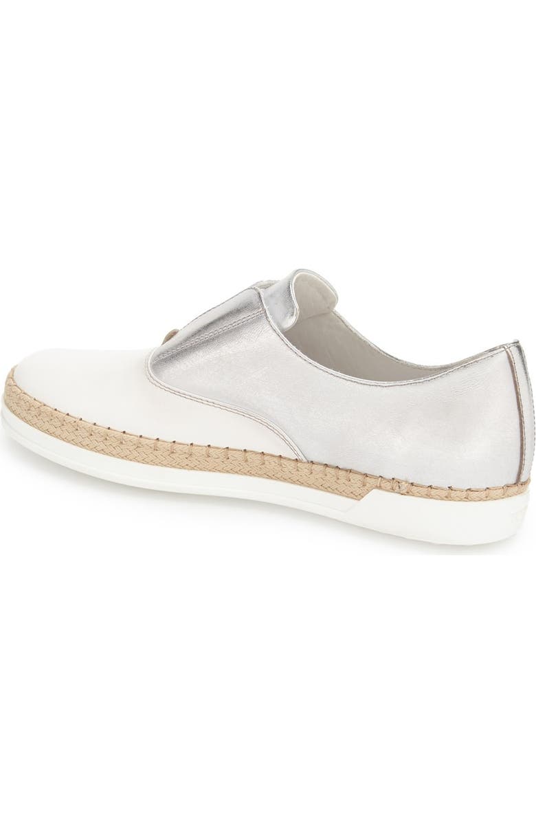 Tod's Espadrille Sneaker, Alternate, color,
