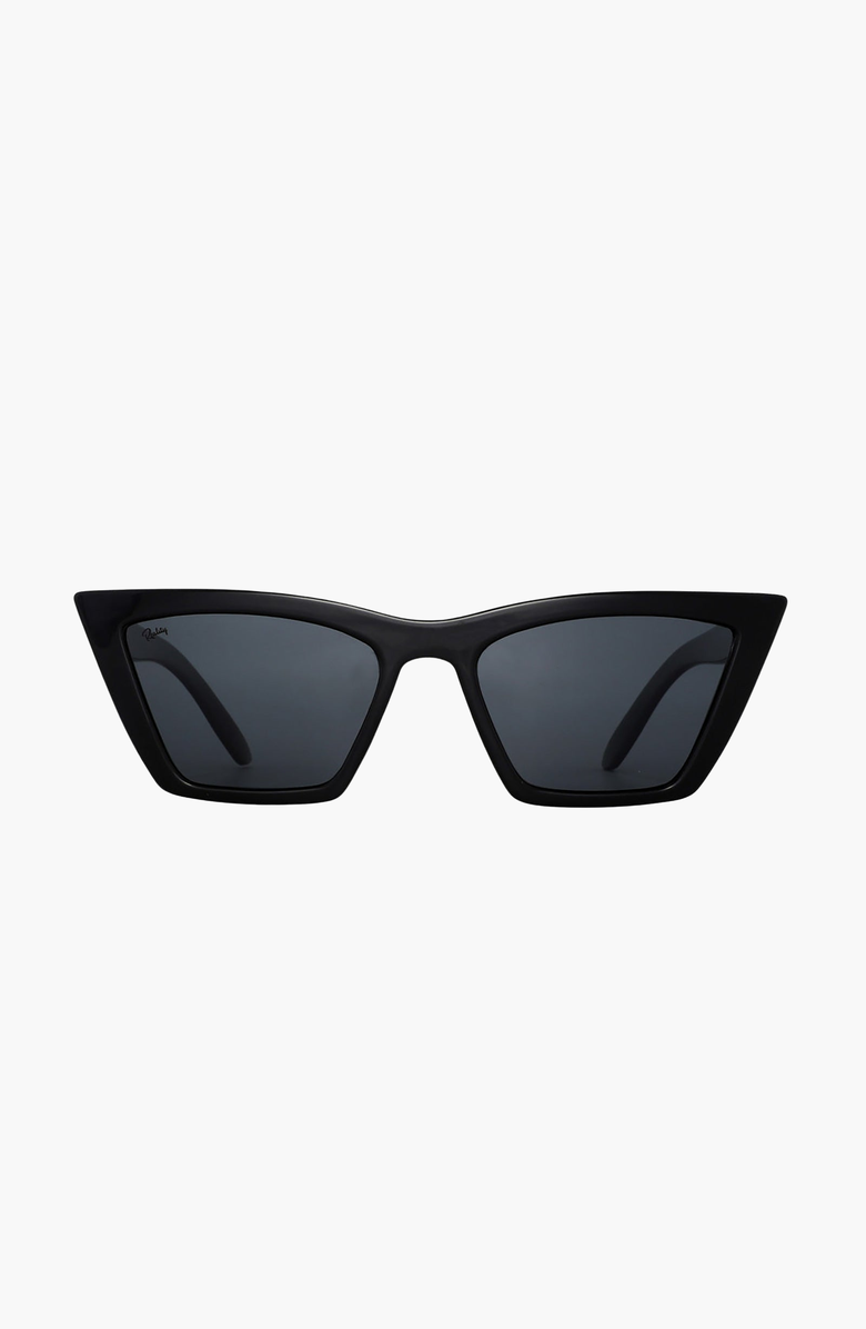 Reality Eyewear Lizzette Sunglasses, Main, color, Black