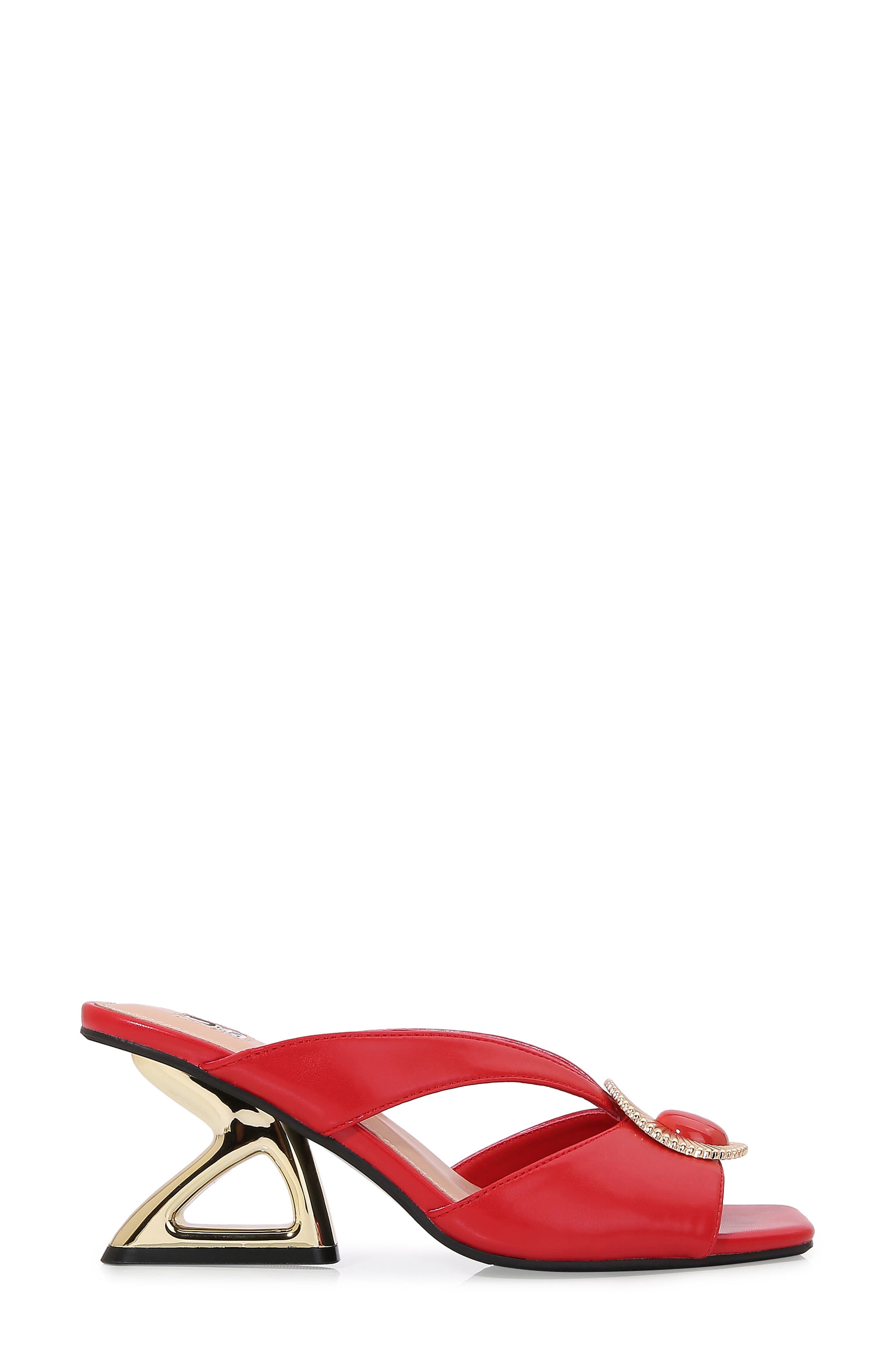 Rina Sandal, Alternate, color, RED