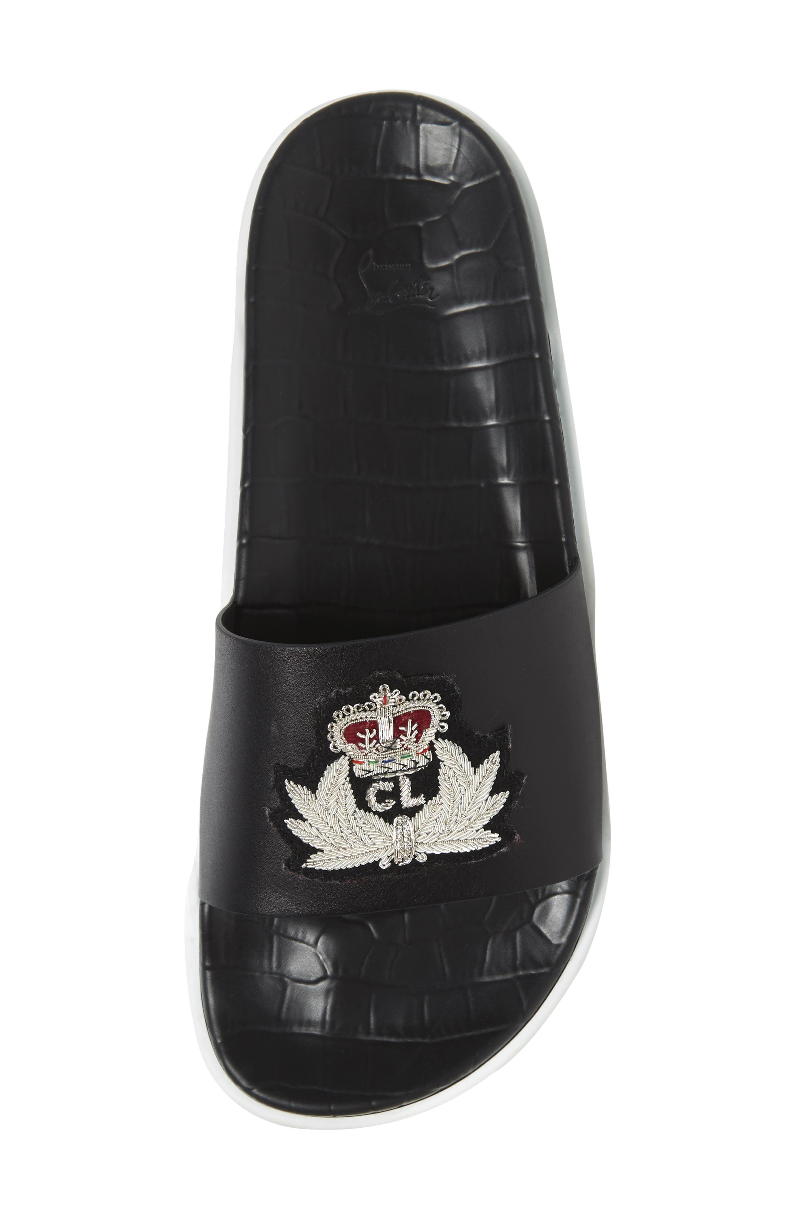 Christian Louboutin Pool Beau Sport Slide, Alternate, color, 
