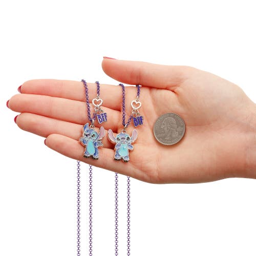 Disney Stitch Bff Necklace, Set Of 2 In Green