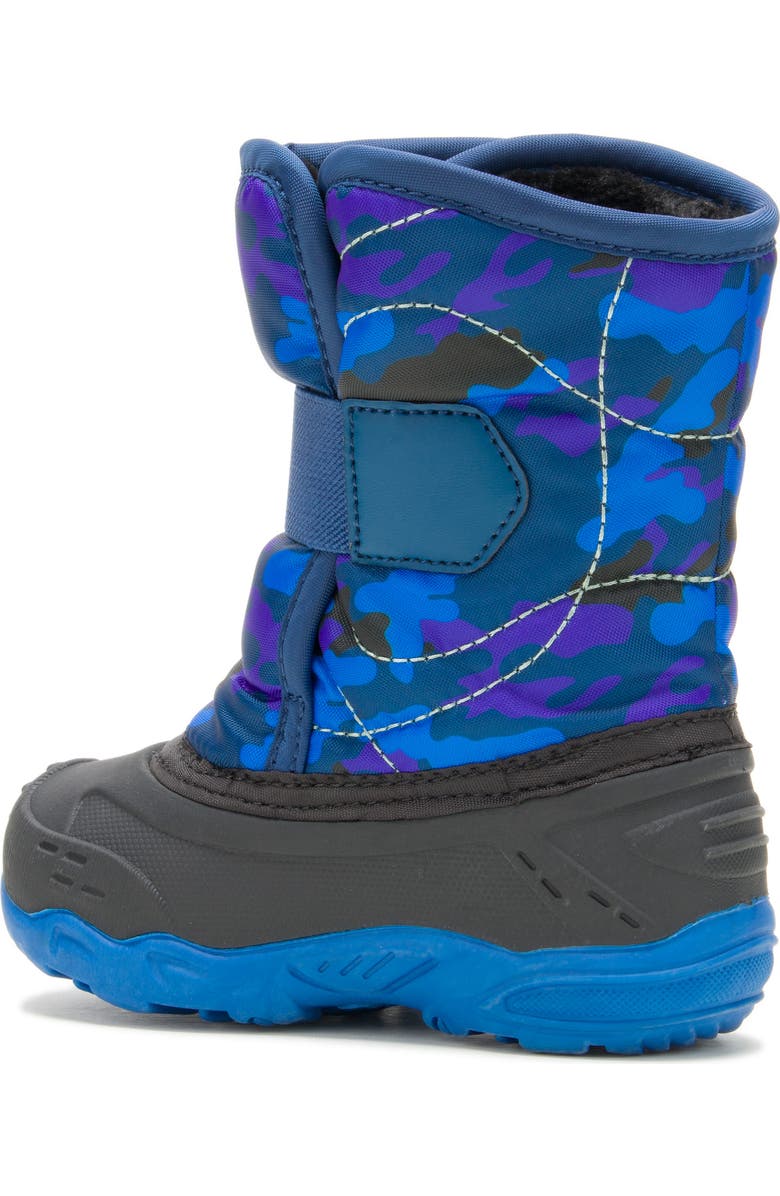 Kamik Kids' Snowbug 5 Waterproof Faux Fur Lined Boot, Alternate, color, Blue/ Navy