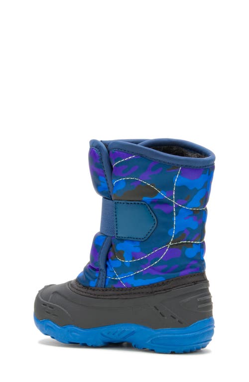 Kamik Kids' Snowbug 5 Waterproof Faux Fur Lined Boot In Blue/navy