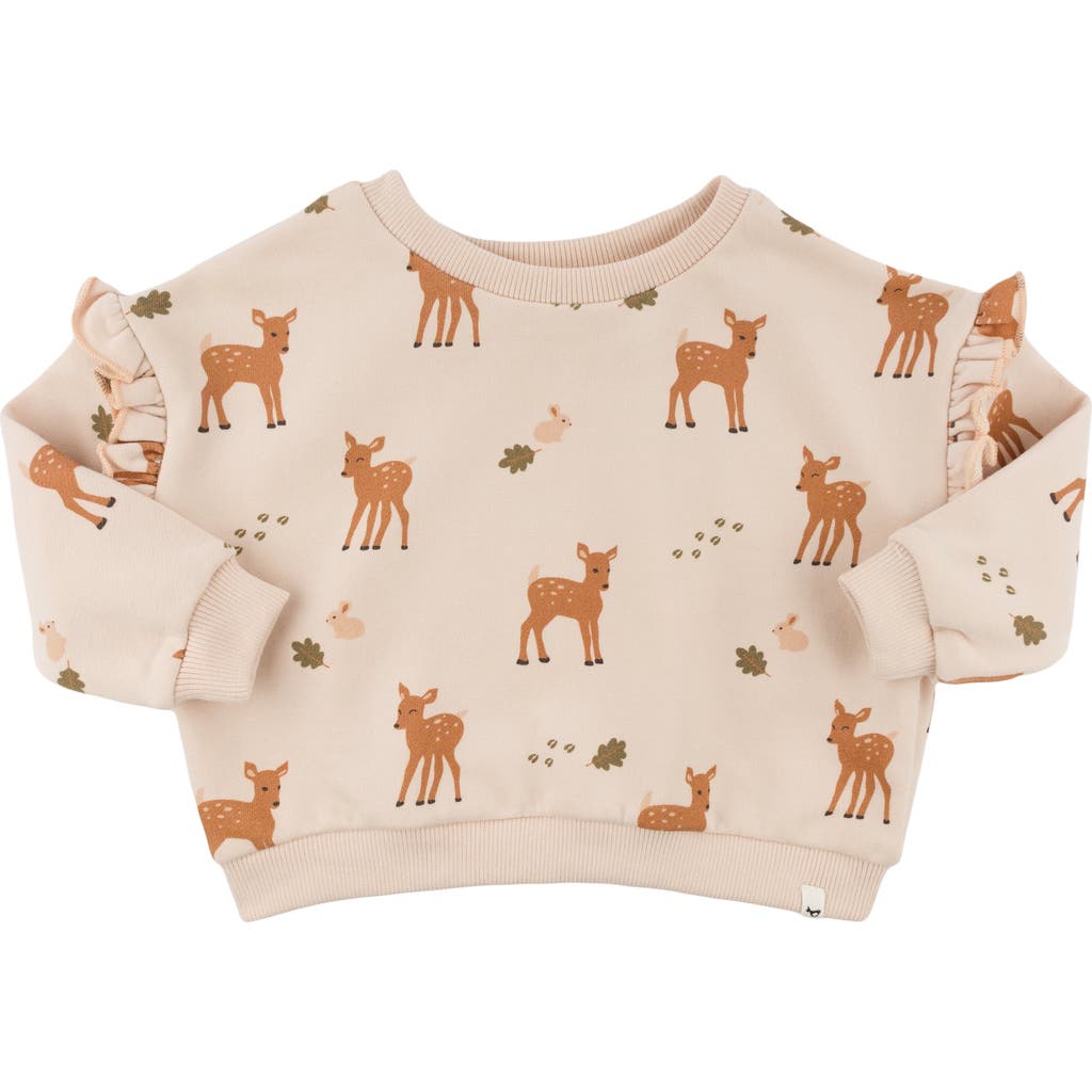 Oh Baby! Brand Deer Print Slouch-toddler, Little Kid In Pink