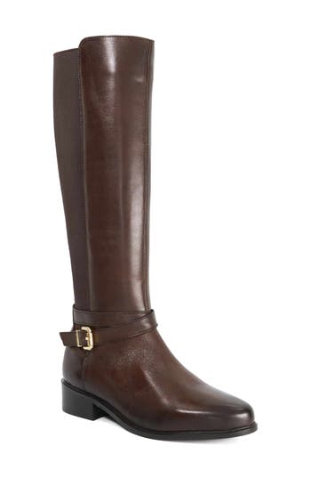 Dune London Teine Knee High Boot In Brown