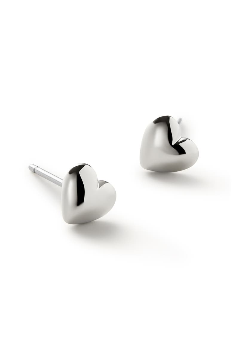 Stud Earrings - Lev Studs Silver, Alternate, color, Silver