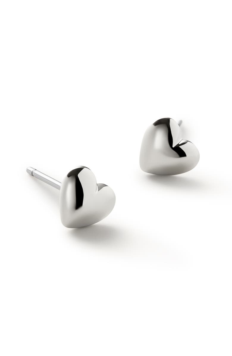 Ana Luisa Stud Earrings - Lev Studs Silver, Alternate, color, Silver