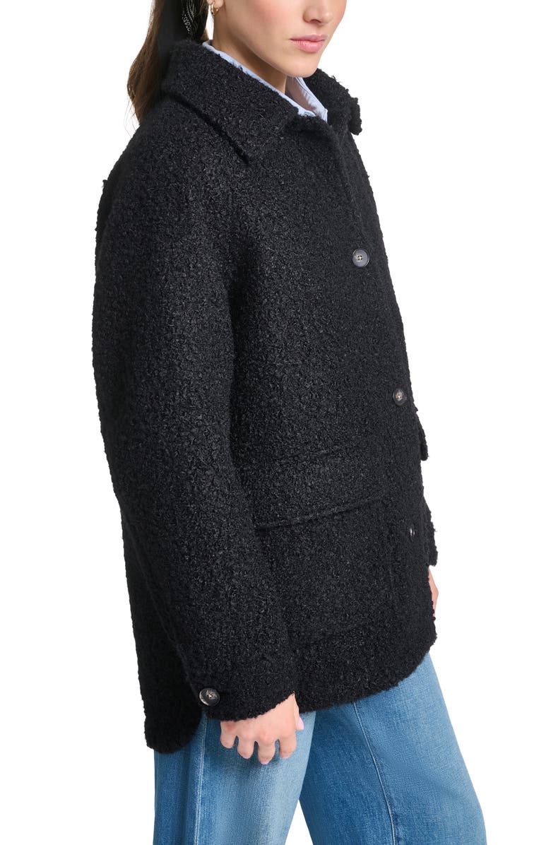 Levi's Boucle Shacket, Alternate, color, Black