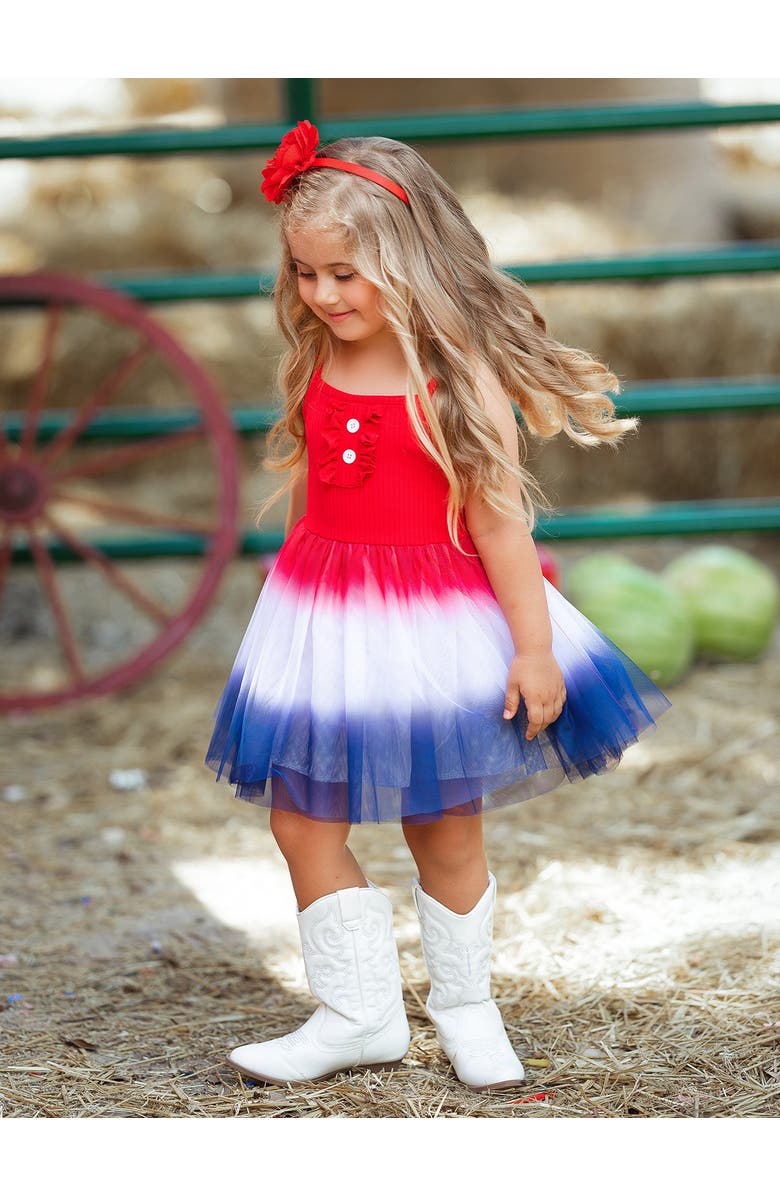 Mia Belle Girls Girls Firecracker Fairy Tulle Dress, Alternate, color,