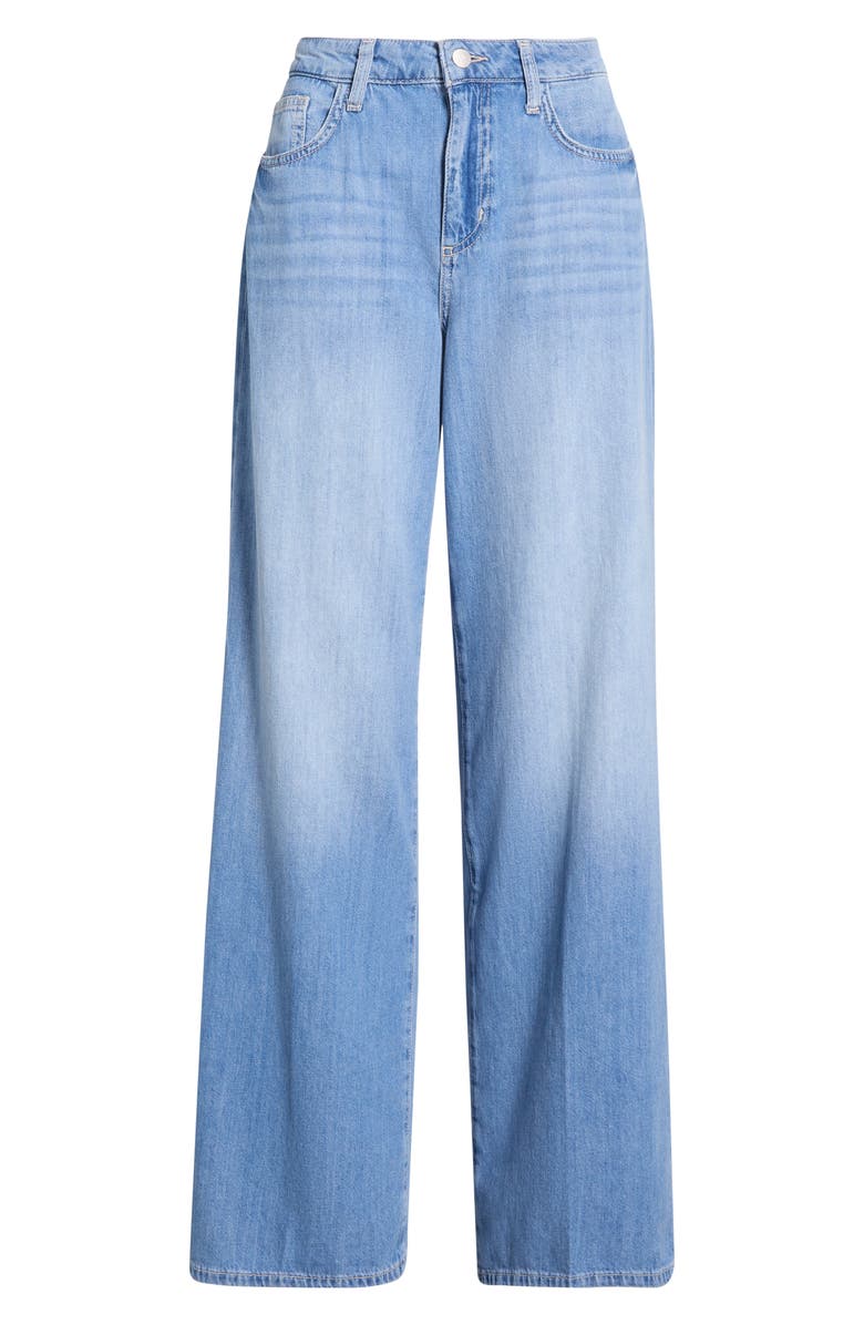L'AGENCE Alicent Wide Leg Jeans, Main, color, Seattle