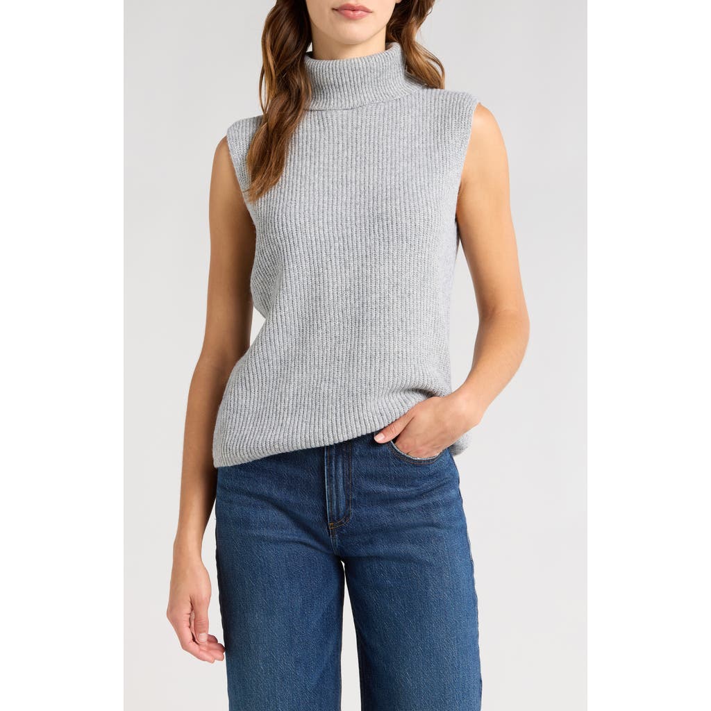 WAYF WAYF FAYE SLEEVELESS TURTLENECK SWEATER