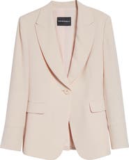 Emporio Armani One-Button Blazer