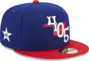 New Era Men's New Era Blue Oklahoma City Dodgers Authentic Collection Alternate Logo 59FIFTY Fitted Hat